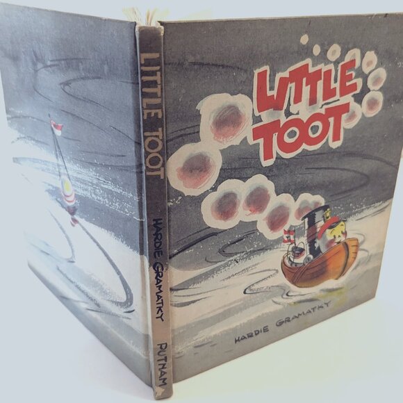 LITTLE TOOT Hardie Gramatky 1939 first edition - Art Deco Era Children's Book - Picture 12 of 13